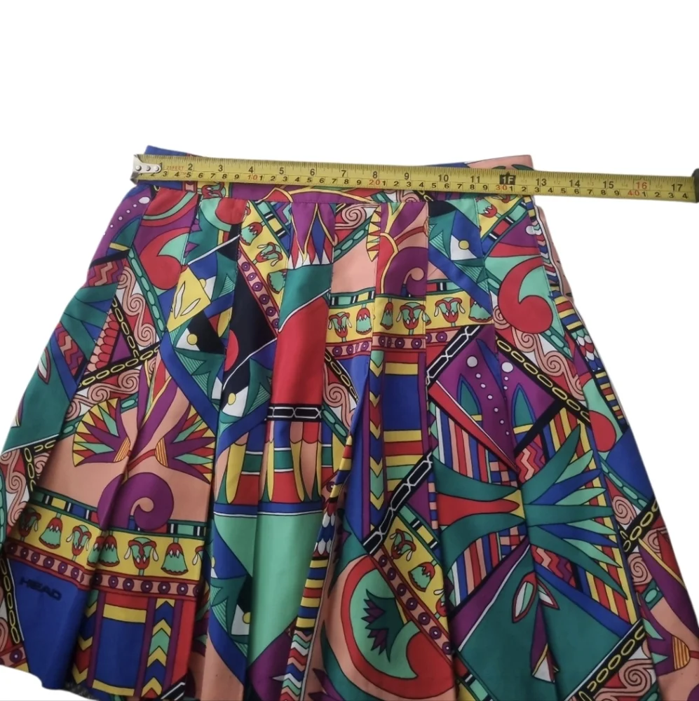 Head Multicolor Geometric Mini Skirt - Picture 2 of 7